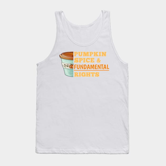 pumpkin spice Tank Top by catlovers2020